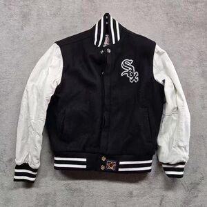 Black and White Varsity Jacket